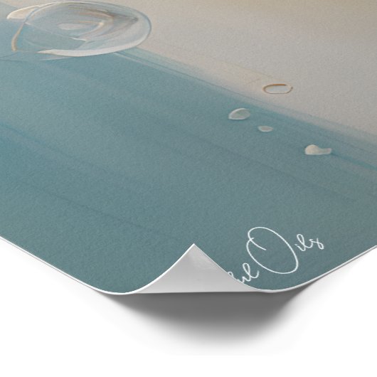 Poster | goudvis | Olieverfstijl (Hoek)