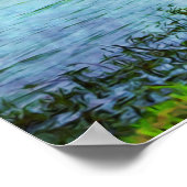 Poster Graceful Swan en Bijbelscripts (Hoek)