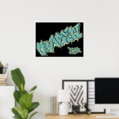 POSTER GRAFFITI spangleMASSIEF (Thuiskantoor)