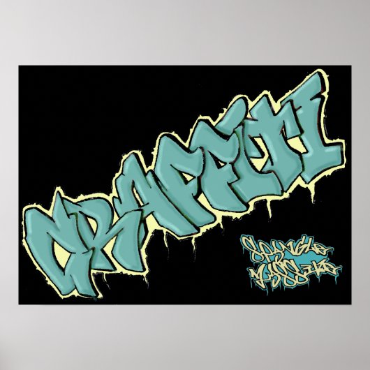 POSTER GRAFFITI spangleMASSIEF (Voorkant)