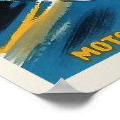 poster Grand Prix-wegwerper Pau 1950 (Hoek)