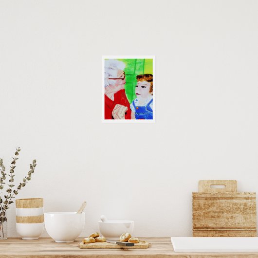 POSTER GRANDMAS LOVE (Keuken)