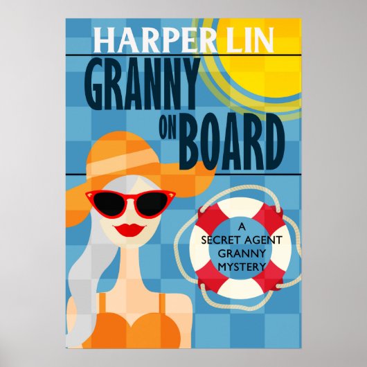 POSTER Granny aan boord door Harper Lin Book (Voorkant)
