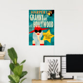 POSTER Granny Goes Hollywood van Harper Lin Book (Thuiskantoor)