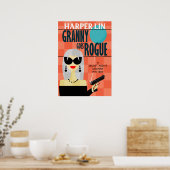 POSTER Granny Goes Rogue door Harper Lin Book (Keuken)