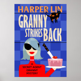 POSTER Granny slaat terug op Harper Lin Book Cove