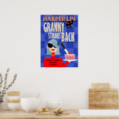 POSTER Granny slaat terug op Harper Lin Book Cove (Keuken)