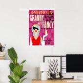 POSTER Granny wordt Fancy door Harper Lin Book (Thuiskantoor)
