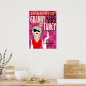 POSTER Granny wordt Fancy door Harper Lin Book (Keuken)