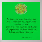 Poster Gratitude Mandala (Voorkant)