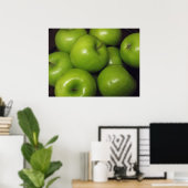 Poster Green Apple (Thuiskantoor)