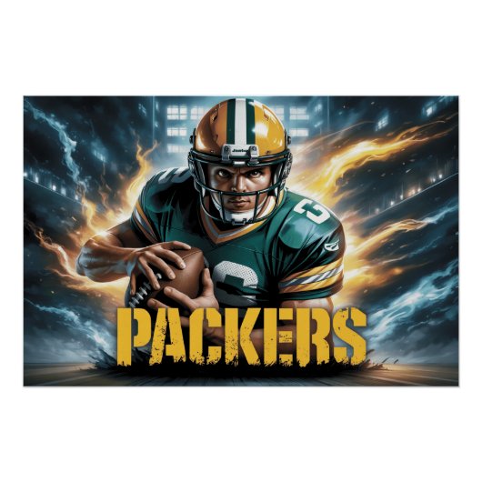Poster Green Bay Packers 17 (Voorkant)