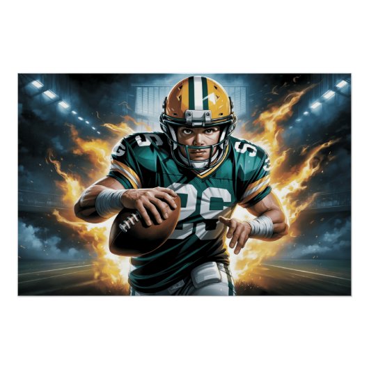 Poster Green Bay Packers 18 (Voorkant)
