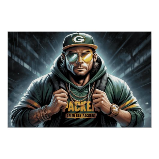 Poster Green Bay Packers 2 (Voorkant)