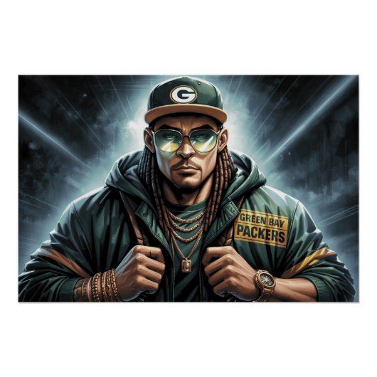 Poster Green Bay Packers 3 (Voorkant)