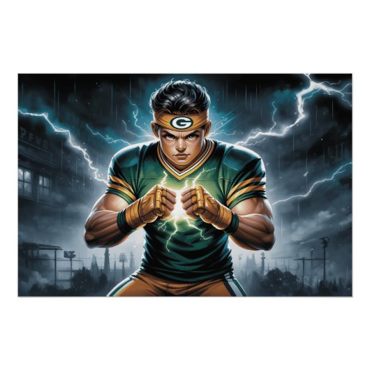 Poster Green Bay Packers 4 (Voorkant)