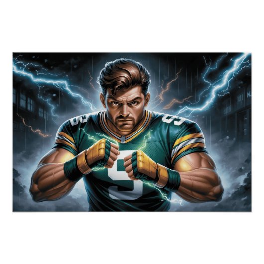 Poster Green Bay Packers 5 (Voorkant)