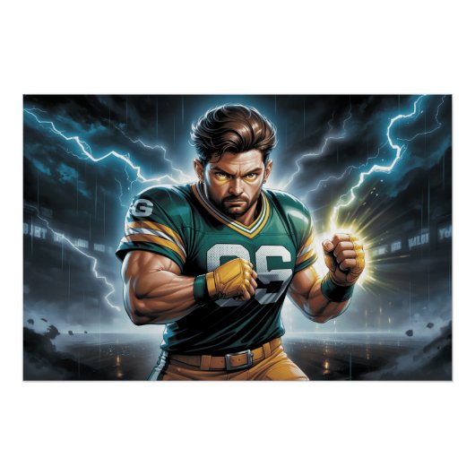 Poster Green Bay Packers 6 (Voorkant)