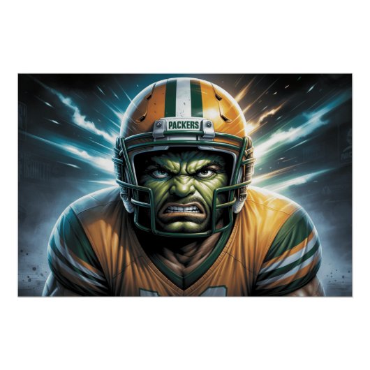 Poster Green Bay Packers 8 (Voorkant)