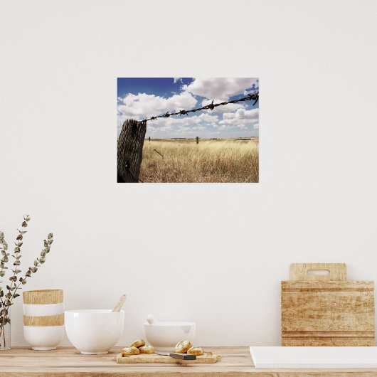 Poster grenzen natuur (Keuken)