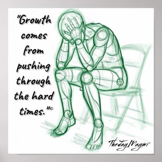 poster "Groei" (Voorkant)