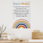 Poster Groeidemper, klaslokaal decor (Keuken)