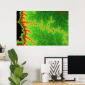 Poster Groene foutlijn (Thuiskantoor)