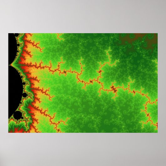 Poster Groene foutlijn (Voorkant)