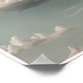 Poster Groene Wolk Wall Art Room Decor (Hoek)