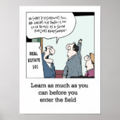 Poster Grondbeginselen onroerend goed (Voorkant)