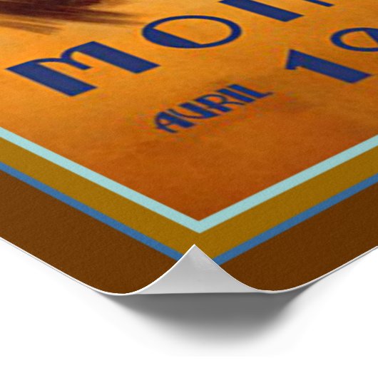 poster Grote Prijs Monaco 1940 (Hoek)