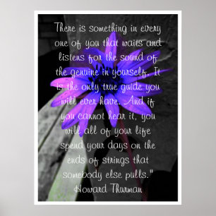 Poster, grote zonnebloem met regendruppels poster