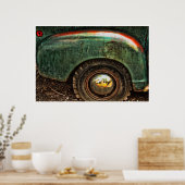 Poster - Grungy Old Truck (Keuken)