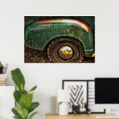 Poster - Grungy Old Truck (Thuiskantoor)