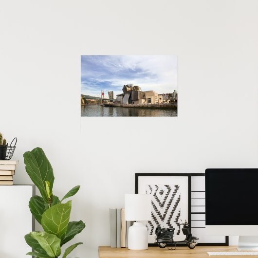 Poster Guggenheim museum (Thuiskantoor)