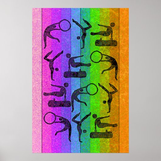 Poster GYMNASTICS (Voorkant)