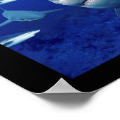 Poster haaien (Hoek)