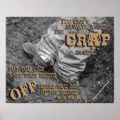 poster "Haal je Boots uit" (Voorkant)