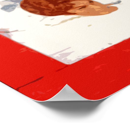 Poster Haarkleur bingo (Hoek)