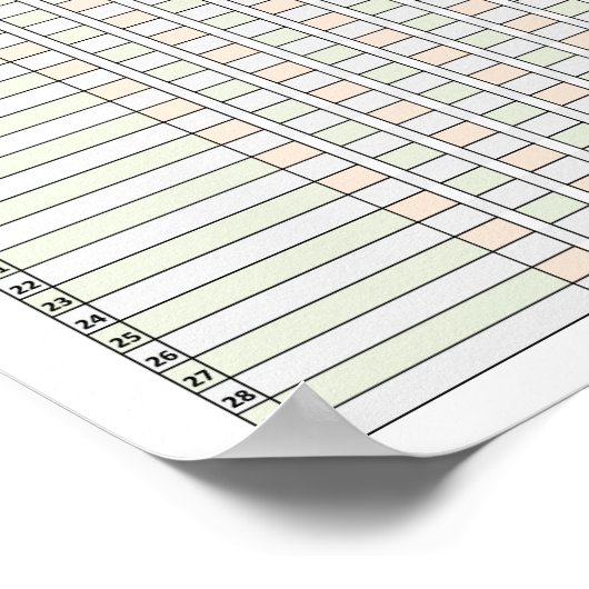 Poster Habit Tracker (Hoek)