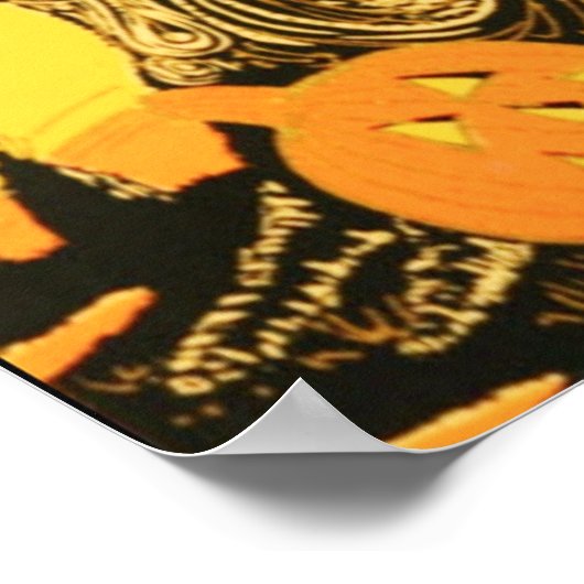 Poster halloween (Hoek)