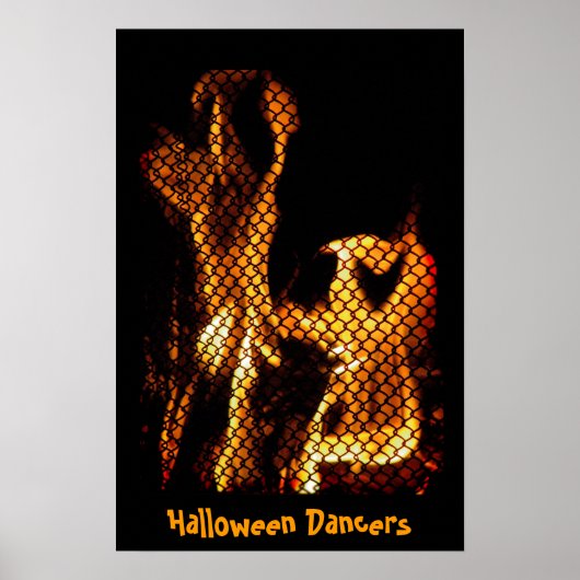 Poster Halloween Dancers (Voorkant)