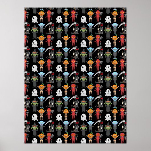 Poster Halloween Party (Voorkant)