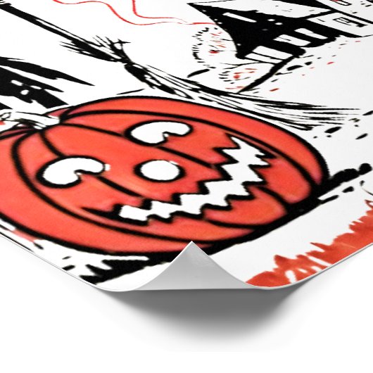 Poster Halloween Witches (Hoek)