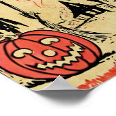 Poster Halloween Witches (Hoek)