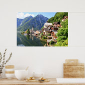 Poster Hallstatt, Oostenrijk (Keuken)