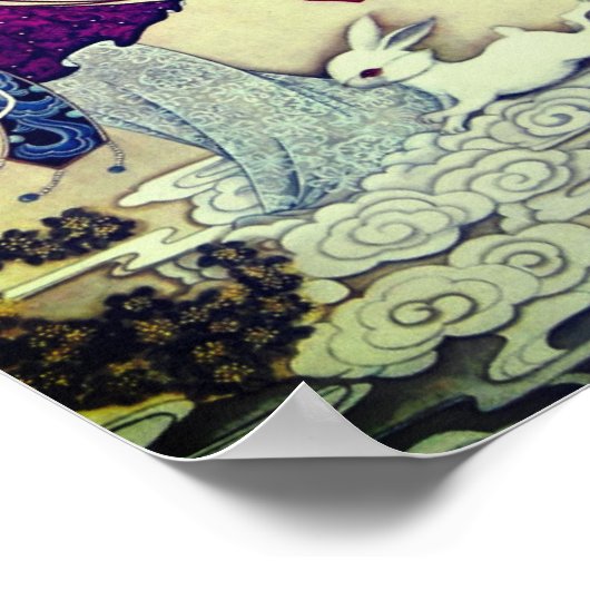 Poster halverwege het herfstfestival (Hoek)