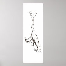 poster "Hanging Head"