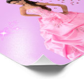 Póster happy birthday, quinceañera foto afdruk (Hoek)