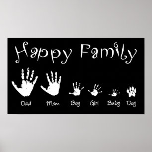 poster "Happy family"